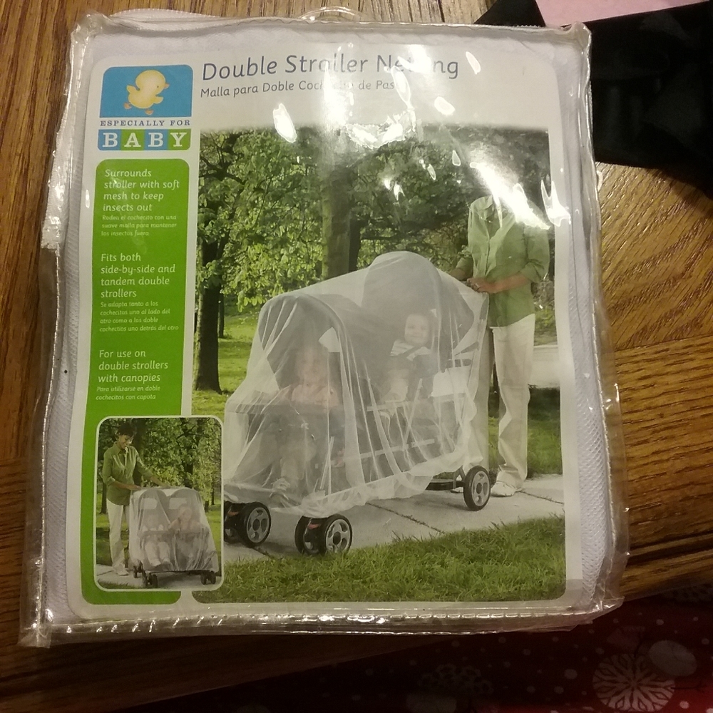 Double stroller netting BUY TWO GET ONE FREE